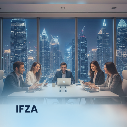 International Free Zone Authority (IFZA) office exterior